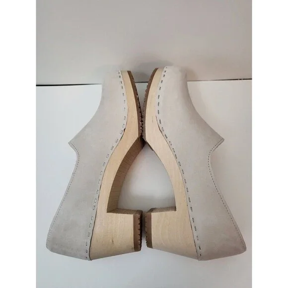 Stylish Cream Mules for Women - Picture 5 of 10